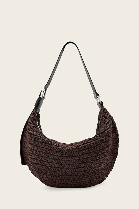 AllSaints borsa a tracollo da donna LUNA marrone W158XE