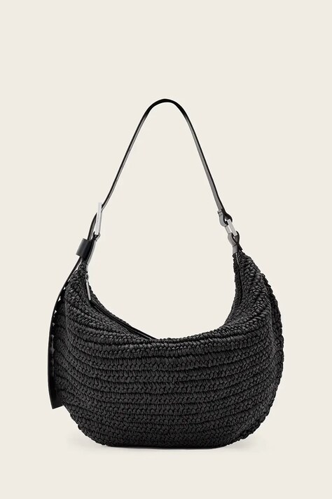 AllSaints Hobo bag pentru femei LUNA neagră W158XE