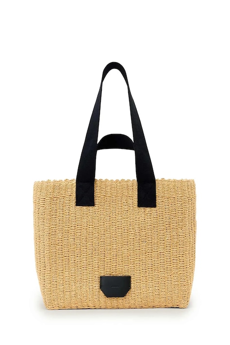 AllSaints torebka koszyk damska IZZY beżowa W163XE