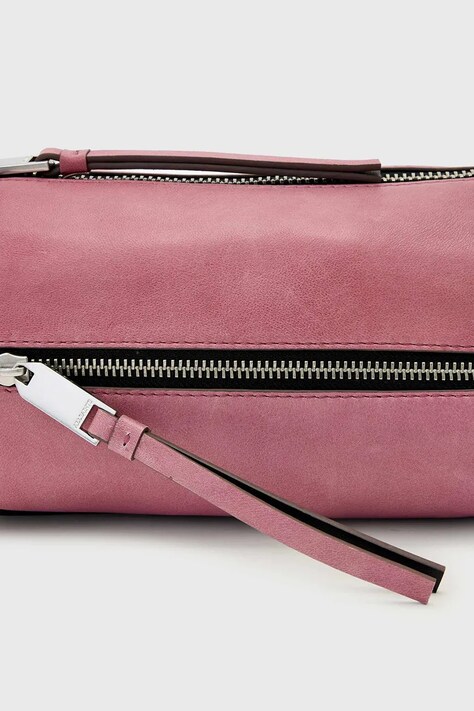 AllSaints сумка крос-боді жіноча шкіряна VEGA — SS26-TOD1UG, рожевий — фото 4