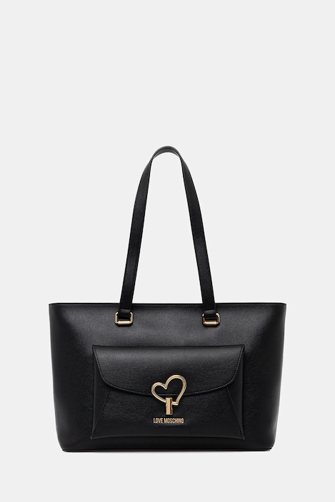 Love Moschino torebka kolor czarny JC4136PP1OLQ0000