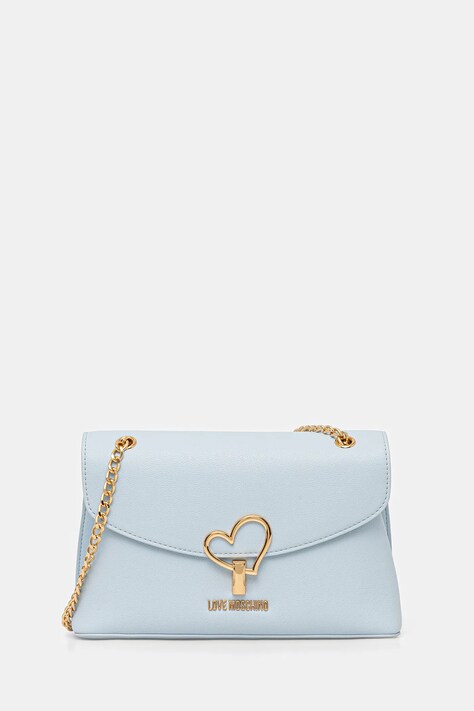 Love Moschino torebka kolor niebieski JC4138PP1OLQ0701