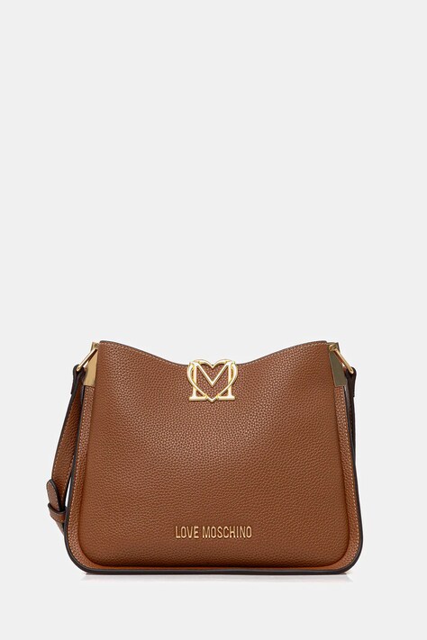 Love Moschino torebka kolor brązowy JC4127PP1OLM0200