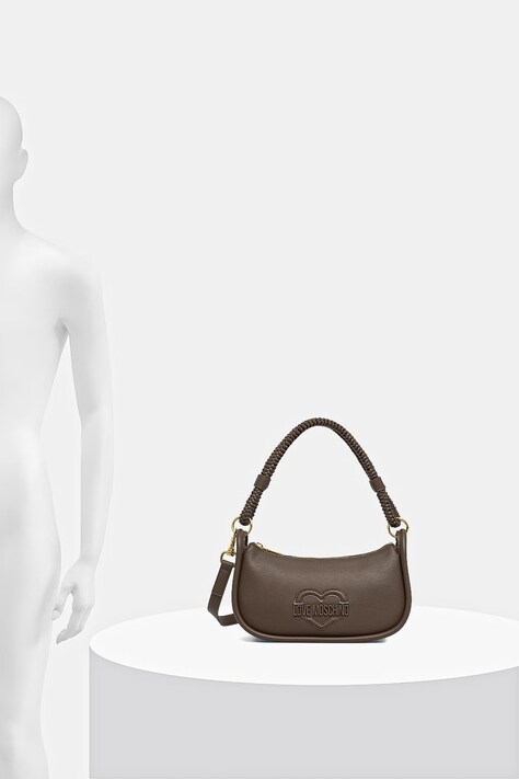 Love Moschino torebka kolor brązowy JC4098PP1OLL0203