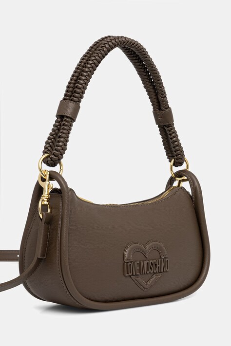 Love Moschino torebka kolor brązowy JC4098PP1OLL0203
