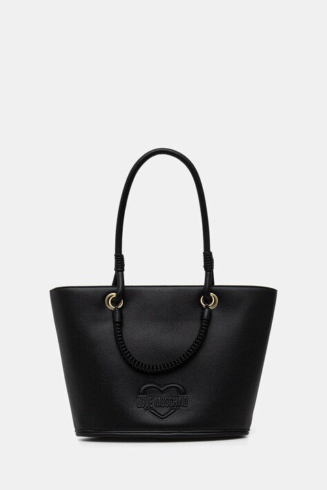 Love Moschino torebka kolor czarny JC4099PP1OLL0000