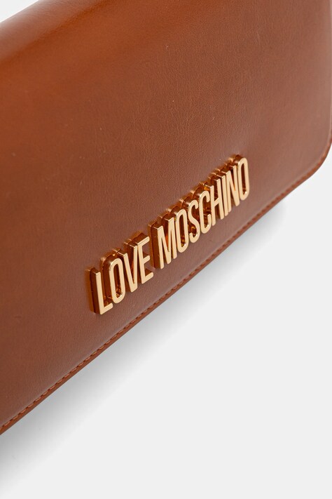 Сумочка Love Moschino — SS26-TOD1ZH, коричневий — фото 4