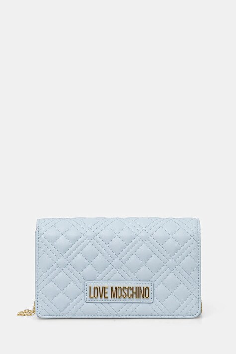 Love Moschino torebka kolor niebieski JC4079PP1OLA0701