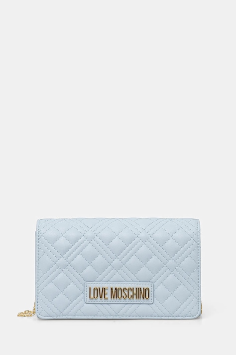 Love Moschino torebka kolor niebieski JC4079PP1OLA0701