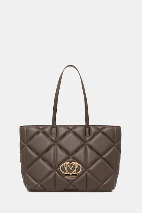 Love Moschino torebka kolor brązowy JC4120PP1OLC0203