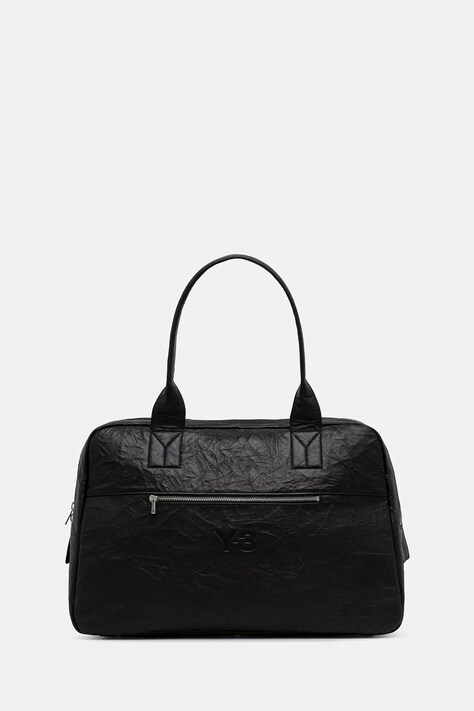 Y-3 torba skórzana WEEKENDER kolor czarny KD0168