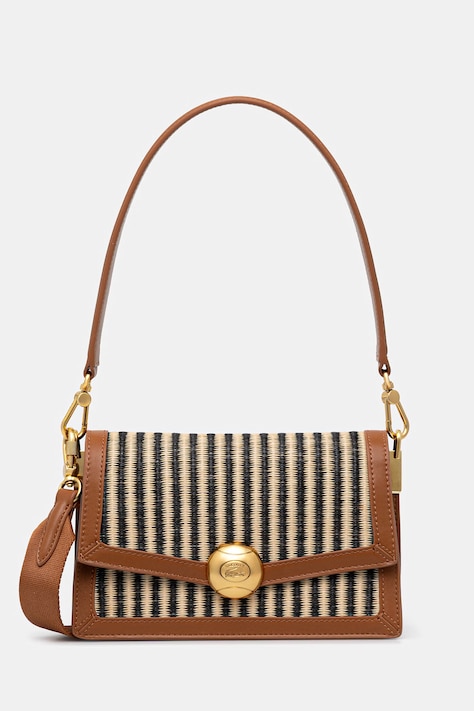 Lacoste crossbody kabelka dámska pletená béžová NF5245PB