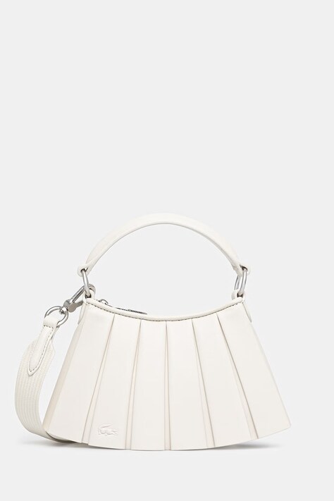 Lacoste torebka crossbody damska skórzana beżowa NU5219DP