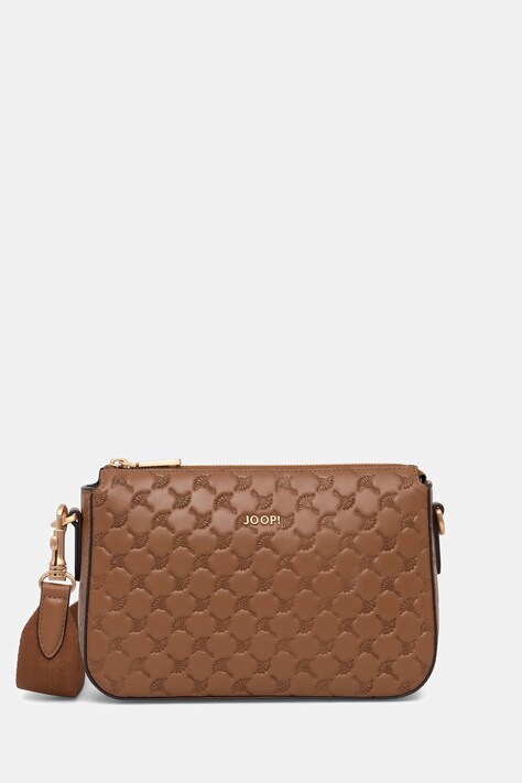 Joop! torebka damska skórzana Leggero Stampa Jasmina brązowa 4140008319