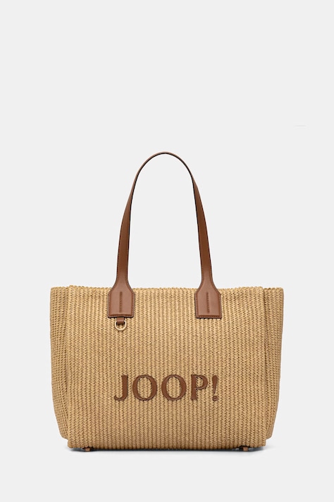 Joop! torebka shopper damska pleciona Stromboli Aurelia beżowa 4140008485