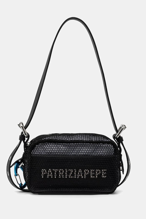 Patrizia Pepe torebka crossbody damska czarna 2B0153 A778
