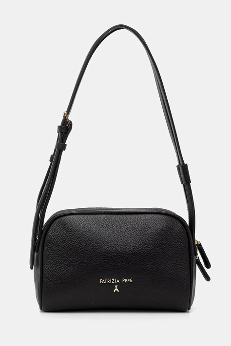 Patrizia Pepe torebka damska skórzana czarna 2B0168 L133