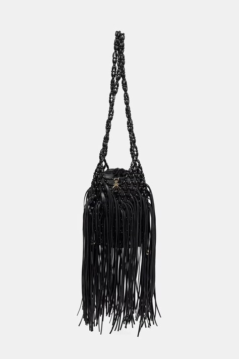 Patrizia Pepe torebka koszyk damska czarna 2B0179 V056