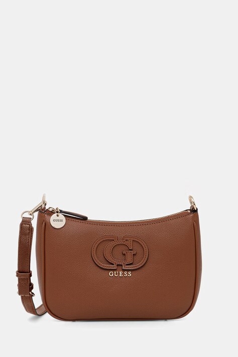 Guess torebka ISOLA kolor brązowy HWBG99 05180