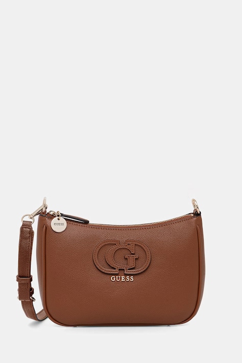 Guess torebka ISOLA kolor brązowy HWBG99 05180