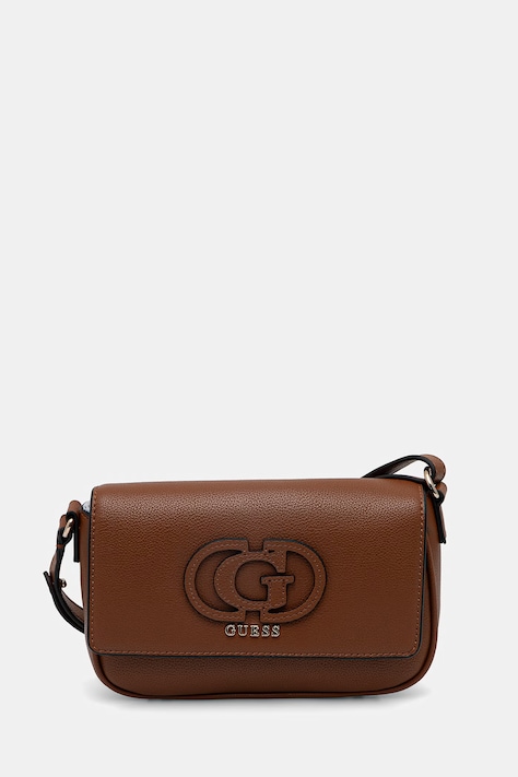 Guess torebka ISOLA kolor brązowy HWBG99 05210