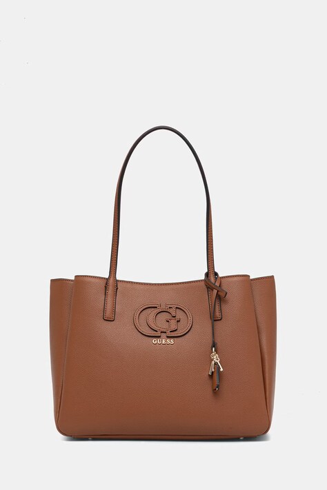 Guess torebka ISOLA kolor brązowy HWBG99 05230