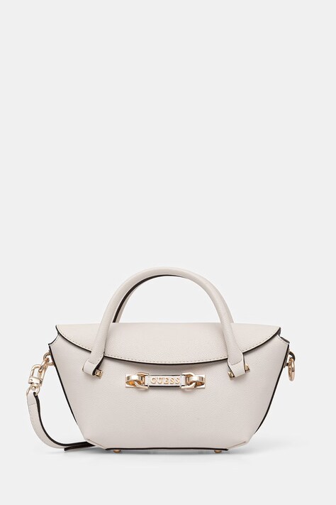 Guess torebka crossbody damska z imitacji skóry SOPHIA biała HWBG99 13760