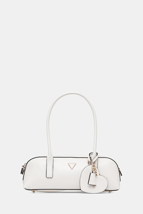 Guess kabelka typu baguette dámska z imitácie kože ISOBEL biela HWBG99 32080