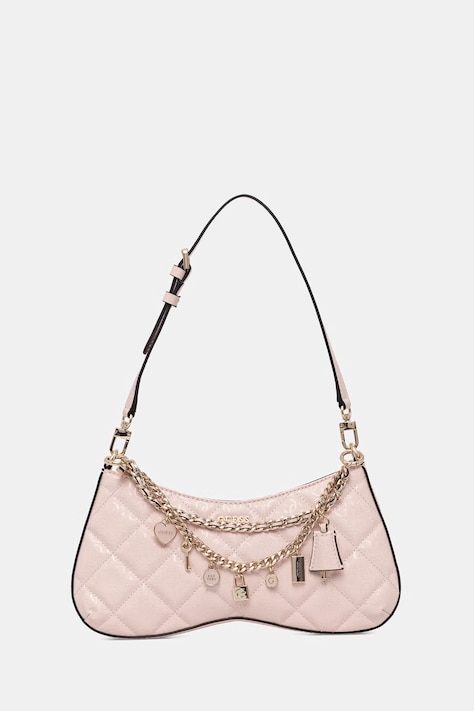 Guess torebka damska z imitacji skóry LIBBY różowa HWGG99 12180