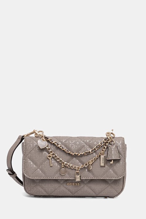 Guess torebka crossbody damska LIBBY beżowa HWGG99 12200