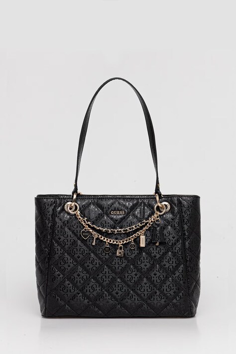 Guess dámska kabelka typu shopper LIBBY čierna HWGG99 12250