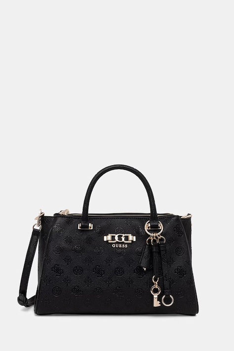 Guess torebka crossbody damska z imitacji skóry ANISE czarna HWPD99 16060