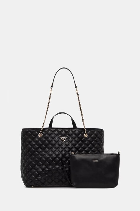 Guess borsa shopper da donna GIULLY nero HWQG96 73290