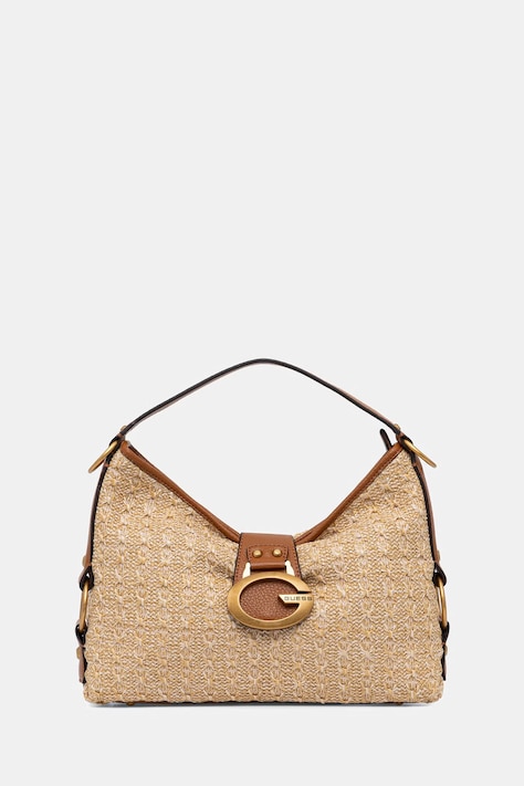 Guess μικρή τσάντα Γυναικεία CAMDEN μπεζ HWRB93 08180