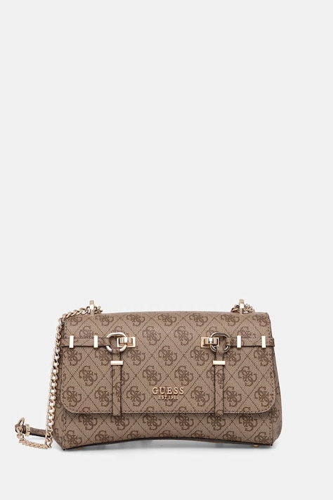 Guess torebka crossbody damska LEONA beżowa HWSG99 17210