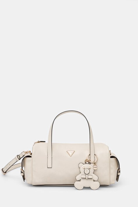 Guess torebka bagietka damska z imitacji skóry KASSIE beżowa HWTG99 30050