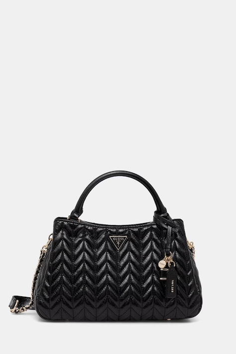 Guess crossbody kabelka dámska z imitácie kože CHERYL čierna HWTQ97 20060