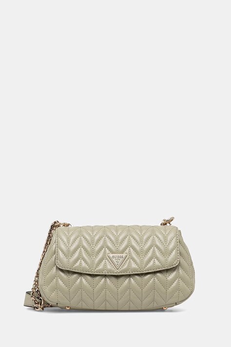 Guess kabelka typu baguette dámska z imitácie kože CHERYL zelená HWTQ97 20210