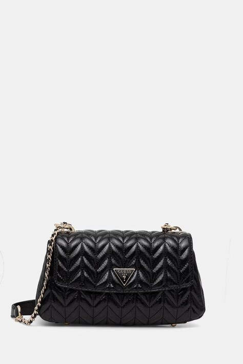 Guess kabelka typu baguette dámska z imitácie kože CHERYL čierna HWTQ97 20210