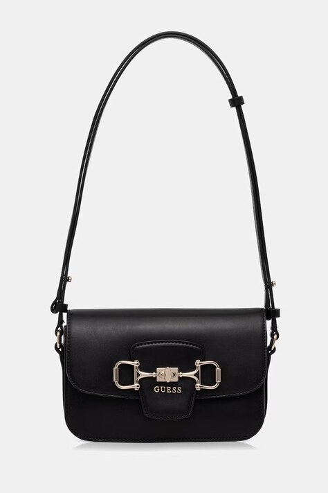 Guess kabelka dámska z imitácie kože JANIE čierna HWVG99 10210