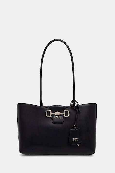 Guess tote taška dámská z imitace kůže JANIE černá HWVG99 10230