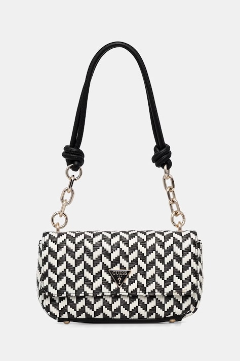 Guess kufríková kabelka dámska TESSI čierna HWWG76 91190