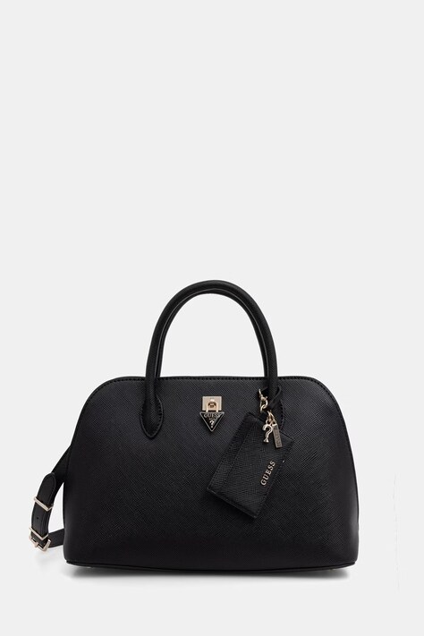 Guess torebka crossbody damska z imitacji skóry PATSIE czarna HWZG99 19060