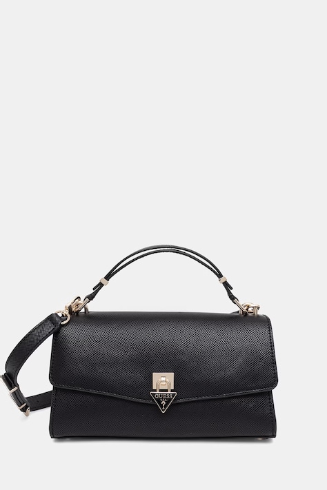 Guess listová kabelka dámska z imitácie kože PATSIE čierna HWZG99 19200