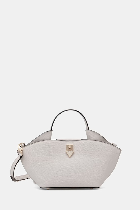 Guess kabelka typu tote dámska z imitácie kože PATSIE biela HWZG99 19750