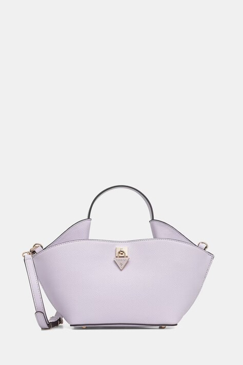 Guess kabelka typu tote dámska z imitácie kože PATSIE fialová HWZG99 19750