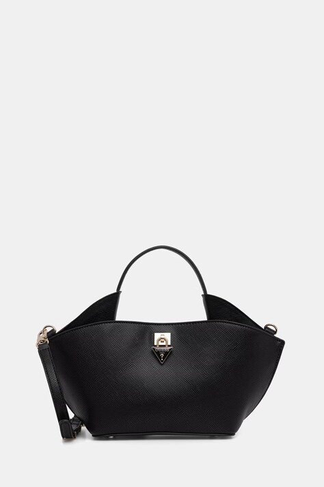 Guess kabelka typu tote dámska z imitácie kože PATSIE čierna HWZG99 19750