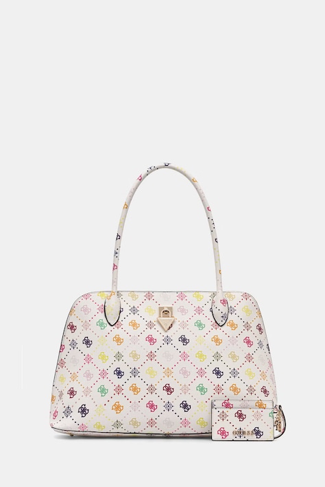 Guess kabelka typu shopper dámska z imitácie kože PATSIE biela TWGM99 19024