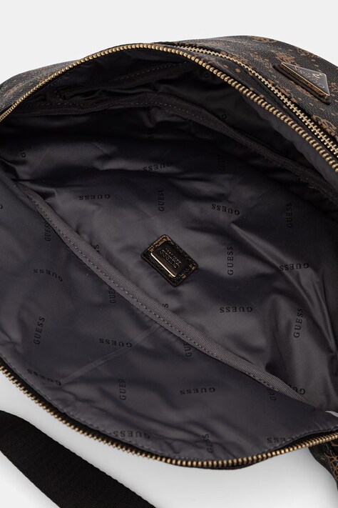 Guess бананка жіноча зі штучної шкіри SILIA — SS26-TOD27B, коричневий — фото 5