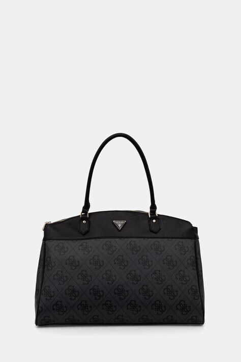 Guess klasična torbica ženska iz umetnega usnja BERTA siva TWOB86 88903